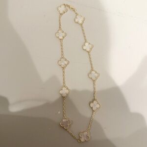 Alhambra 10 motif necklace